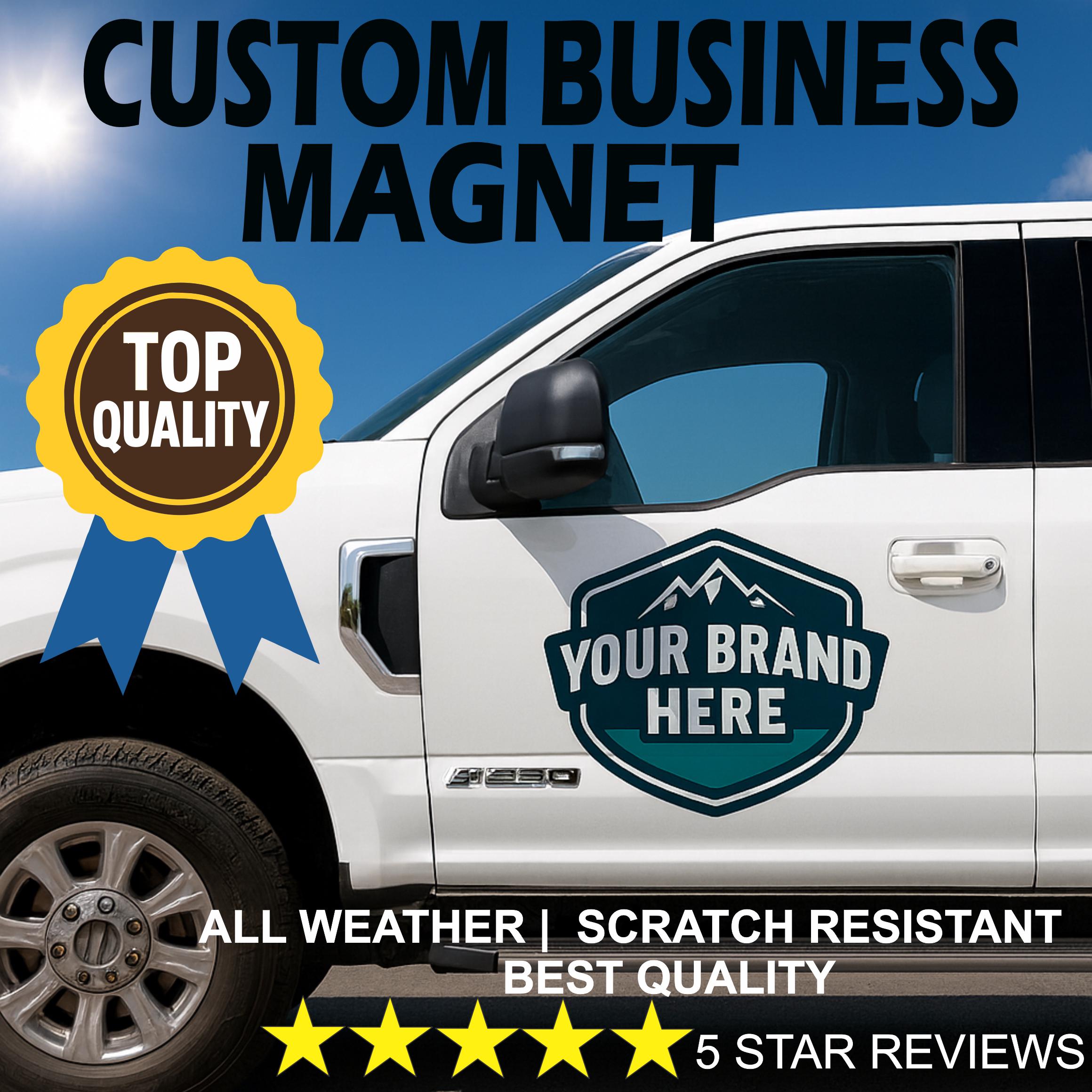 Wall Sticker - Individuell gestalteter, ausgestanzter Auto-Magnet-Aufkleber, personalisiertes Logo