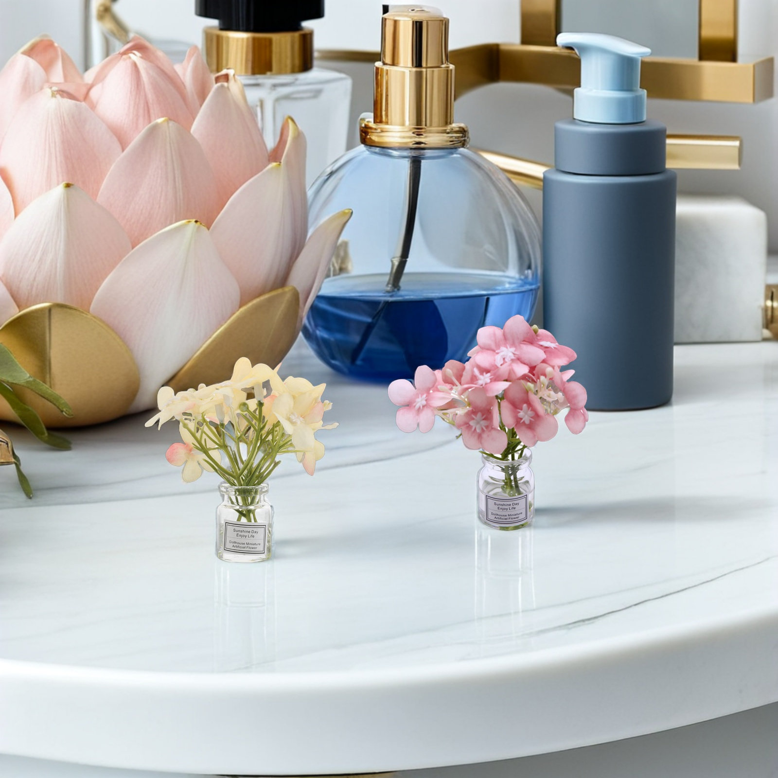 3 Stück Blumenvase, Haus-Deskt – Vase Decor Bewertung und Preis
