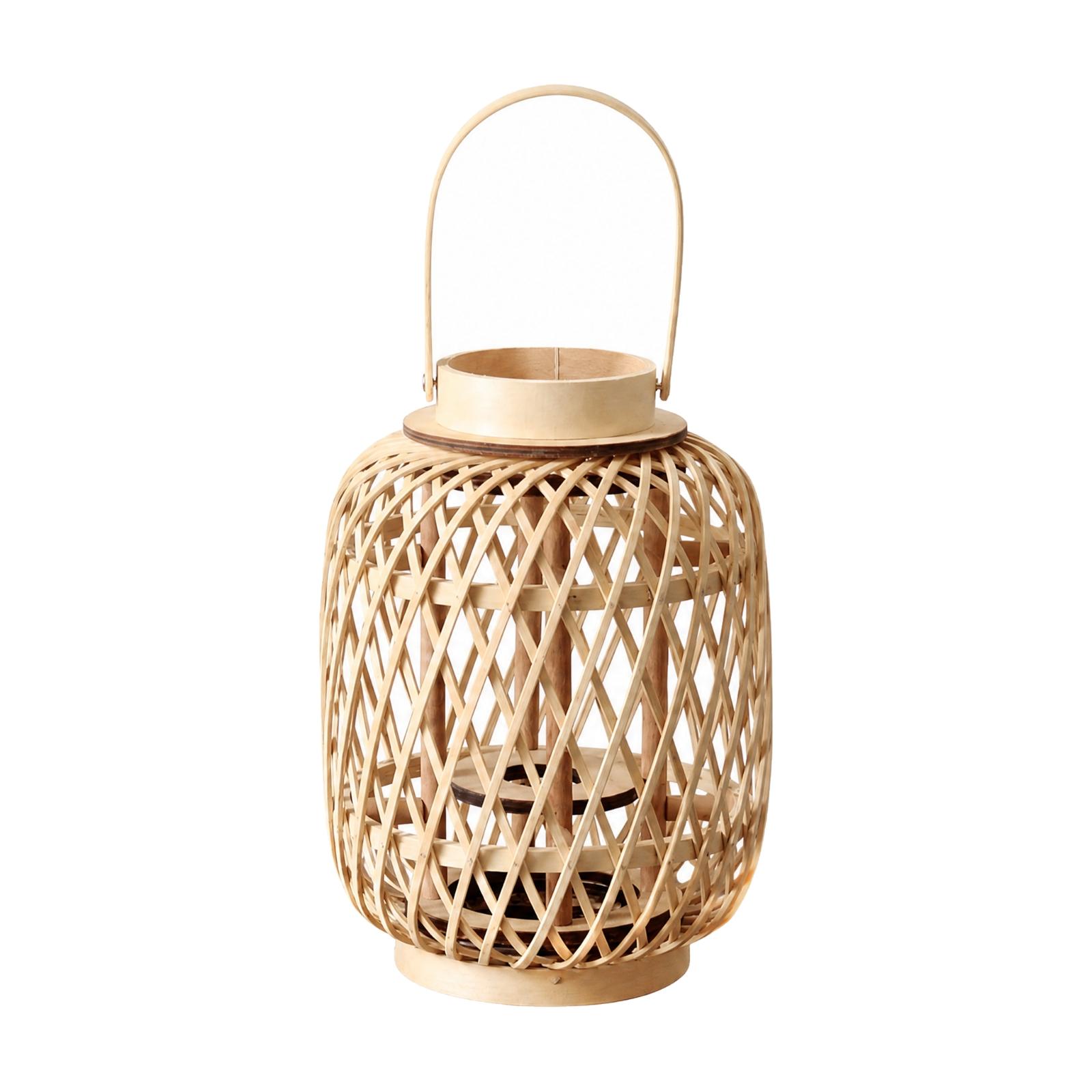 Handgewebter Bambus-Kerzenhalt – Candle Holder Decor Bewertung und Preis