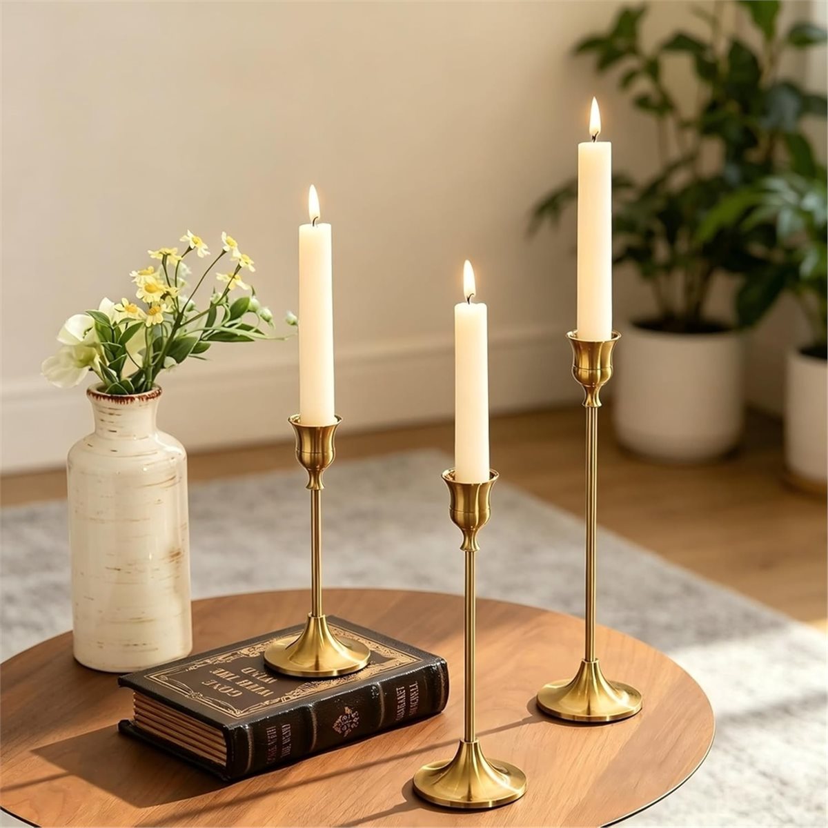 12 Stück Goldene Kerzenhalter, – Candle Holder Decor Bewertung und Preis