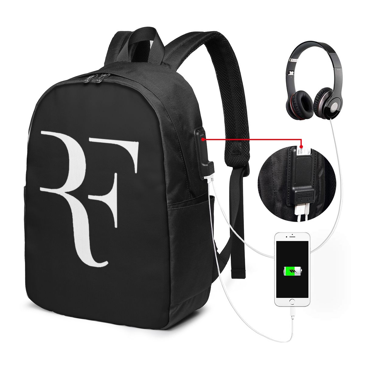Roger Federer Rucksack, Reiset – Wall Sticker Bewertung und Preis