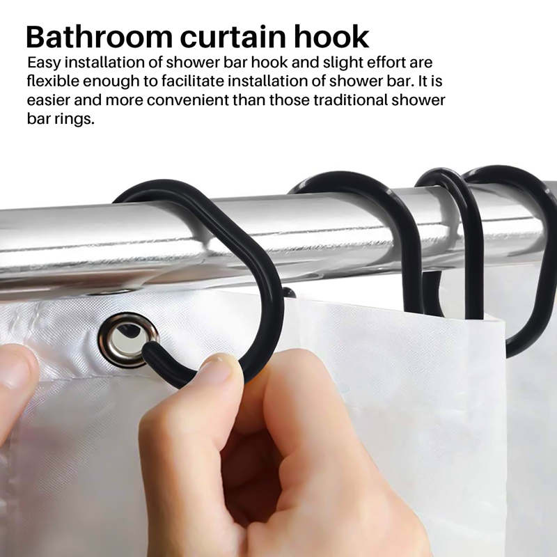 24 Stück Duschvorhangringe aus – Curtain Curtain Bewertung und Preis