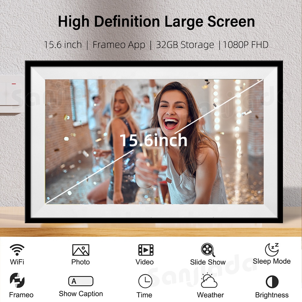 32GB großer digitaler Bilderra – Picture Frame Bewertung und Preis